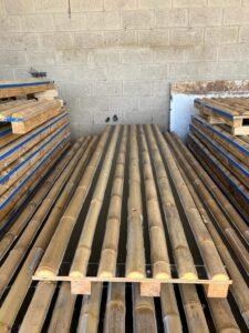 Bambu para estampar concreto